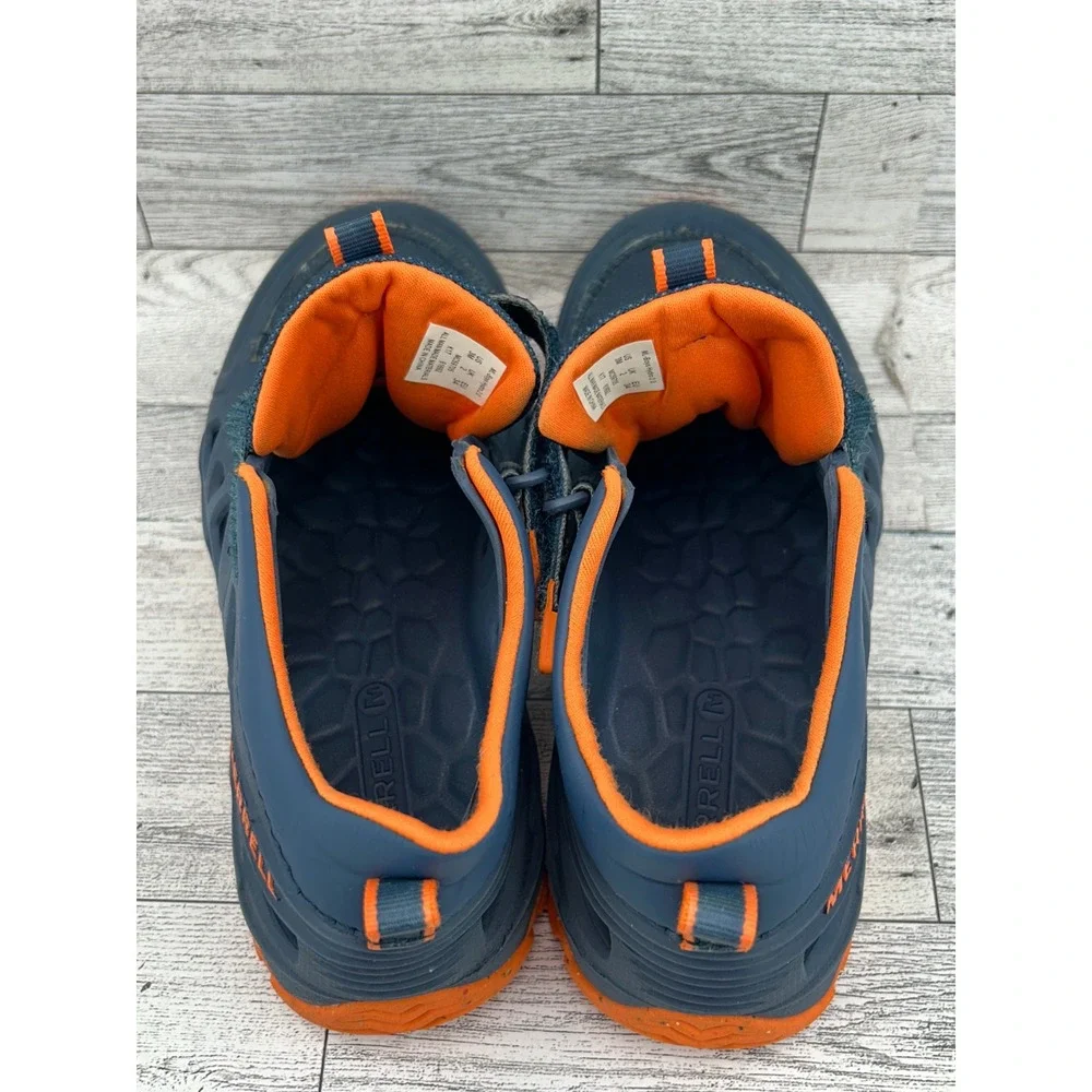 Merrell Boys Hydro 2.0 Navy Orange Water Hiking Shoes MC59705 Size 3M Big Kid